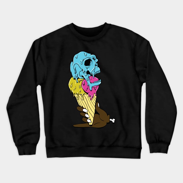 ice-cream Crewneck Sweatshirt by teryscool_15